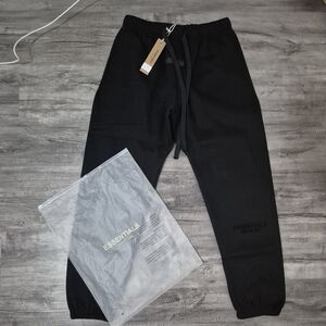 Black Essentials Fear Of God Pants Size L